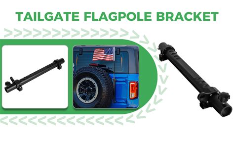 Amazon Bracingo Tailgate Hinge Flagpole Mount Rear Tailgate Flag