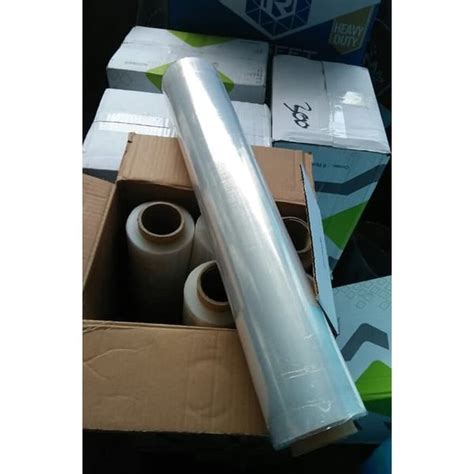 Jual Plastik Wrapping Bening Stretch Film Lebar Cm Pjg Mtr Di