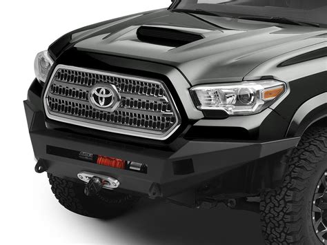 Body Armor 4x4 Tacoma Pro Series Winch Front Bumper Tc 19338 16 23