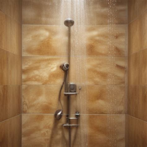 modern shower design featuring elegant tiles  sleek fixtures