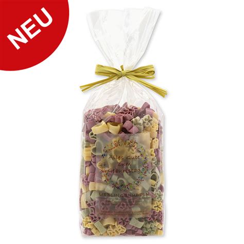 Lieblingsnudeln Mix Alles Gute Zum Geburtstag In Cello Chocolina Shop