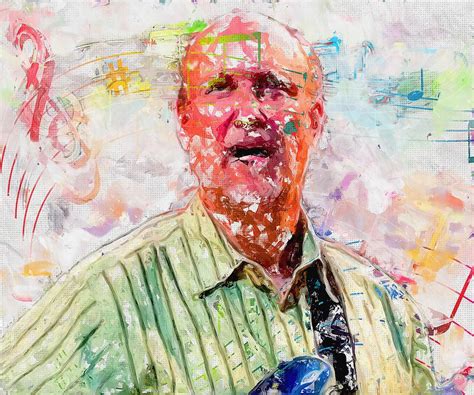 Celebrity John Scofield Colorful Art Mixed Media By Luettgen Vidal Fine Art America