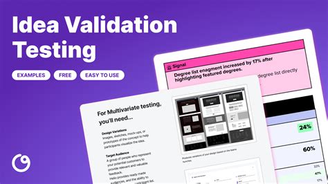 Idea Validation Template Figma