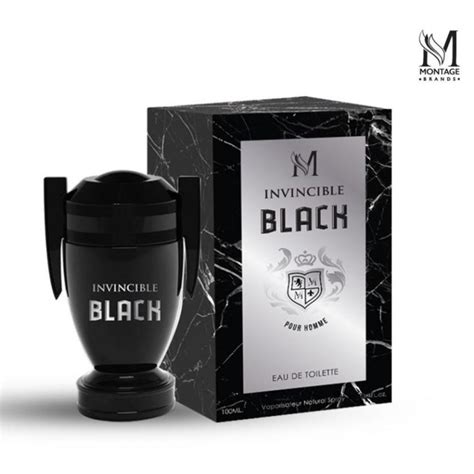 Invincible Black Eau De Toilette Pour Homme 100Ml Montage Brands