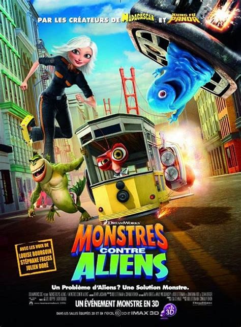 Monsters vs. Aliens (2009) Poster #8 - Trailer Addict