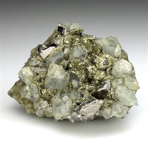 Topaz With Arsenopyrite Muscovite Fluorite Chlorite Minerals For