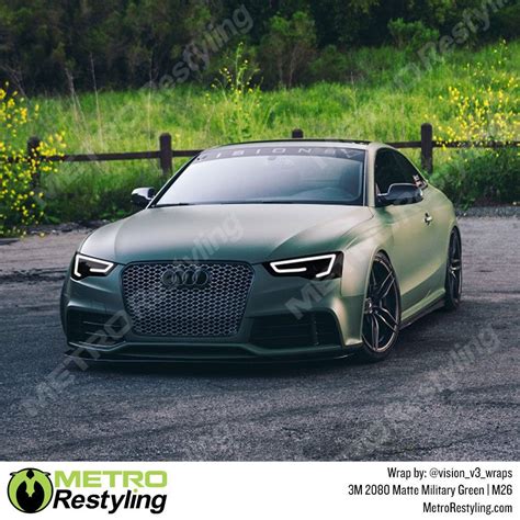 3m 2080 Matte Military Green Vinyl Wrap M26 5ft X 35ft Artofit