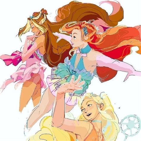 Pin By Furball On Anime Games Digital Art In Winx Club