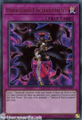 Mago En Darklord Rebellion Rare St Edition Mint Yugioh Card