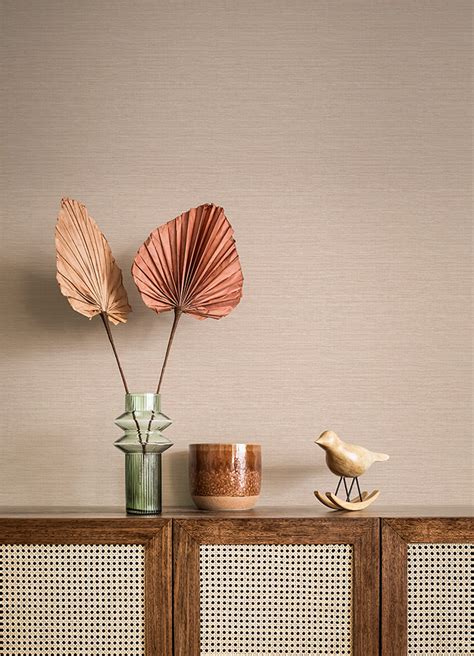 4046 26498 Agave Light Pink Faux Grasscloth Wallpaper By A Street Prints