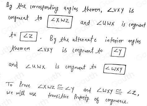 Solved The Diagram Shows Parallelogram WXYZ With Side Overline WZ