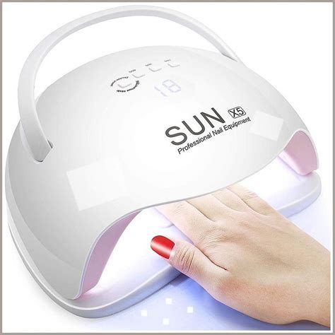 Uv Led Nail Lamp 72w Fast Dry Gel Light Nail Dryer Professional Nail Art Tools For Fingernail