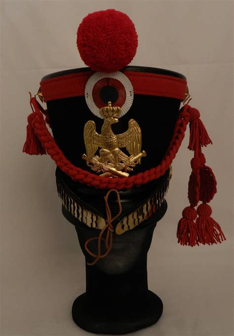 Antikcostume Shako D Artillerie Pied De La Garde Troupe Empire