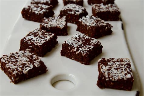 Chocolate Coconut Squares Brain Food