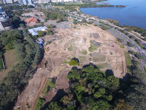 A destruição do Parque Harmonia como símbolo distópico da cidade por