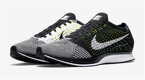 Nike Flyknit Racer White Black Volt - Sneaker Bar Detroit