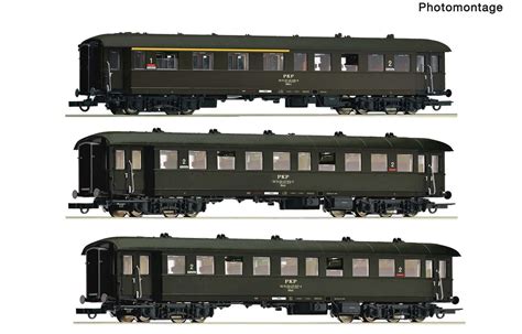 Meises Modelbahncenter Roco Er Set Perszug Pkp