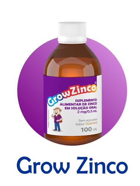 Grow Zinco Linha Grow