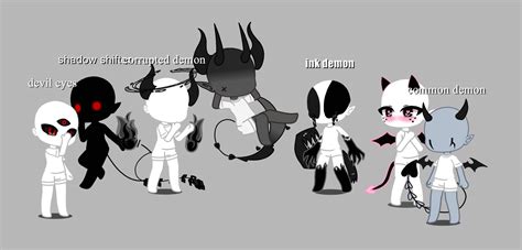 Gacha Club Demons Character Design Character Design Inspiration