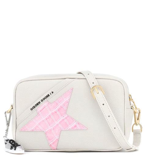 Golden Goose Exclusivo En Mytheresa Bolso Cruzado Star De Piel