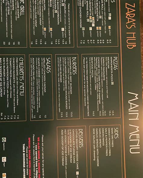 Zara’s HUB - Zara’s hub main menu 🎉😋