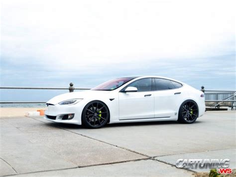 Tuning Tesla Model S Modified Tuned Custom Stance Stanced Low