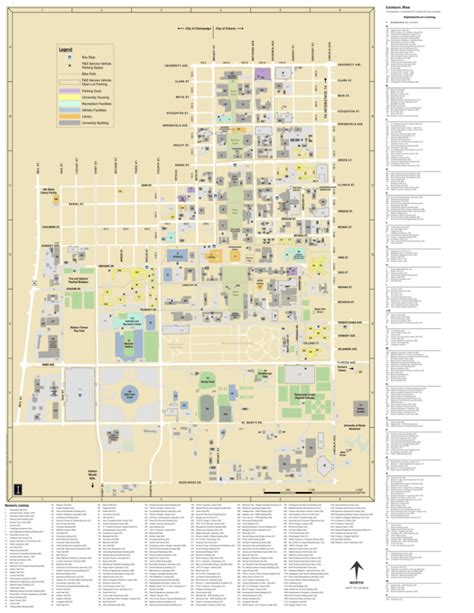 Illinois College Campus Map