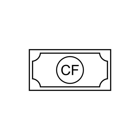 Comoros Currency Symbol, Comorian Franc Icon, KMF Sign. Vector
