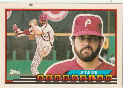 Free Shipping Mint Topps Steve Bedrosian Philadelphia