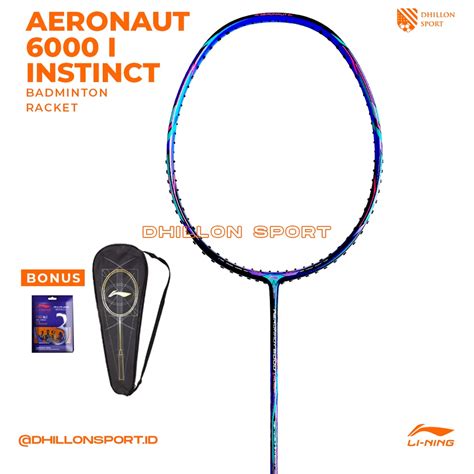 Jual Raket Badminton Li Ning AERONAUT 6000 I INSTINCT ORIGINAL AERO