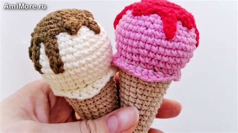 Амигуруми: схема Мороженое. Игрушки вязаные крючком - Free crochet ...