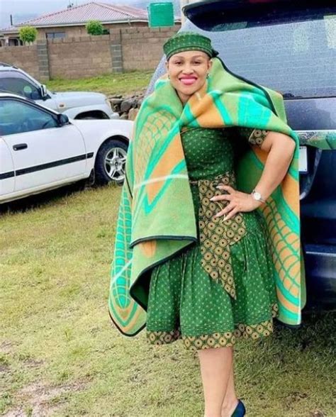 12 Modern Sotho Traditional Dresses Celebrating African Fashion