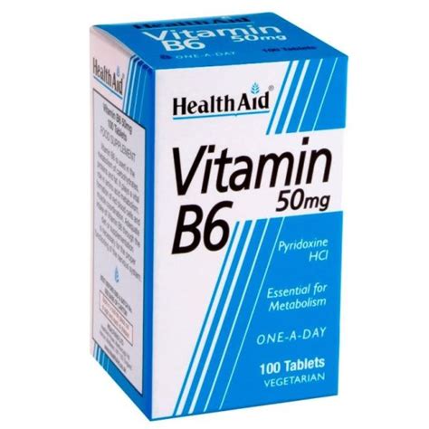 Vitamin B6 50mg Harakameds