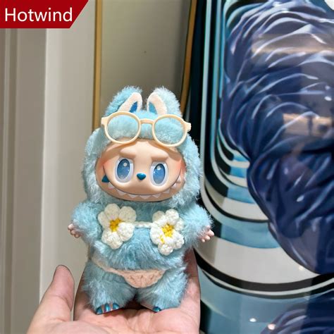 No Dolls For Labubu Big Into Energy Series Doll Colorful Summer Vacation Style Bikini Doll For