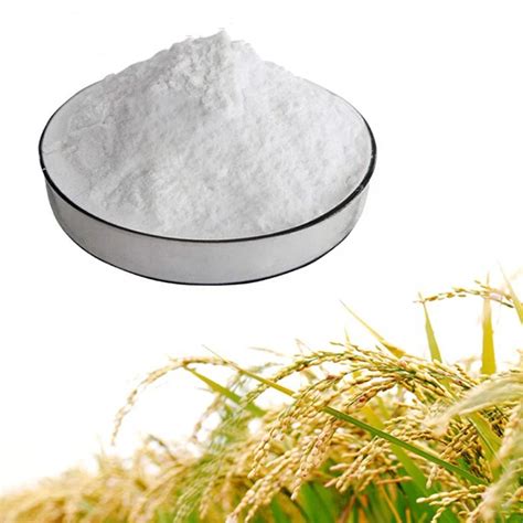 Ferulic Acid Powder Pure Cosmetic Grade Rice Bran Extract Skin Care