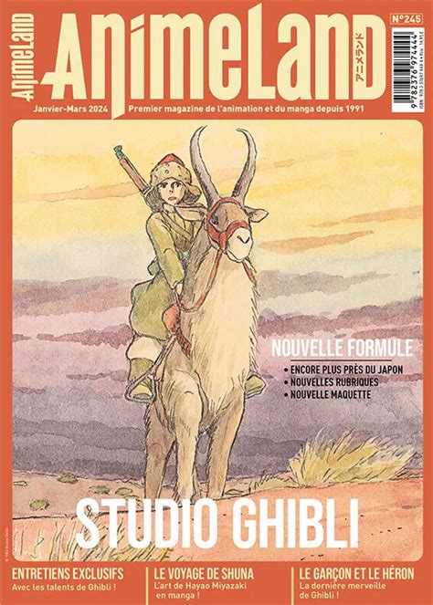 Animeland 245 En Kiosques Ce Mois Ci 09 Janvier 2024 Manga News