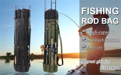 Amazon Fishing Pole Bag With Rod Holder Fishing Rod Bag Carrier