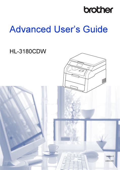 BROTHER HL-3180CDW ADVANCED USER'S MANUAL Pdf Download | ManualsLib