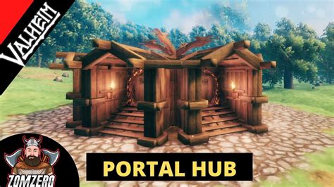 Valheim How To Build A 14 Way Portal Hub YouTube