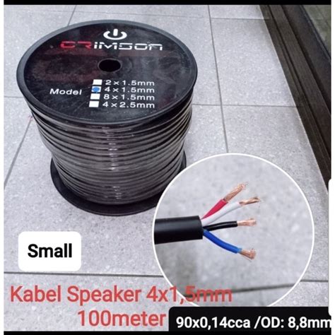 Jual Kabel Speaker Crimson Original X Mm Jual Khusus Harga Permeter