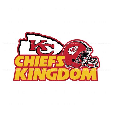 Kansas City Chiefs Kingdom Helmet Svg