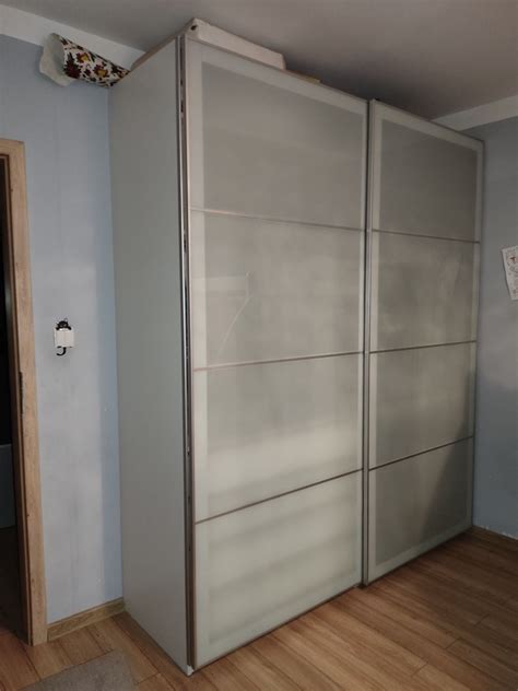 Przesuwne Szklane Drzwi Do Szafy PAX IKEA Jenkowice OLX Pl