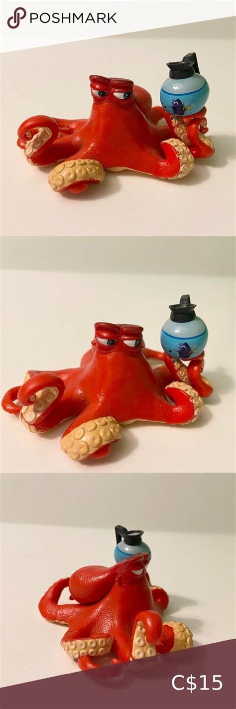 Finding Dory Hank The Octopus With Dory In Coffee Pot Figure Disney