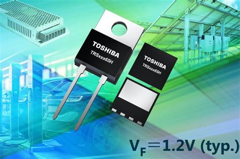 Toshiba Launches V Sic Schottky Barrier Diodes News