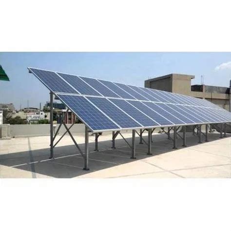 Mounting Structure 10 Kw On Grid Rooftop Solar Power System For Industrial Capacity 1kw To