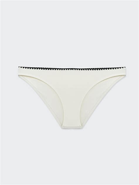 LCW DREAM LCW DREAM Ekru Düz Brazilian Bikini Alt S DO Z FEX LCW