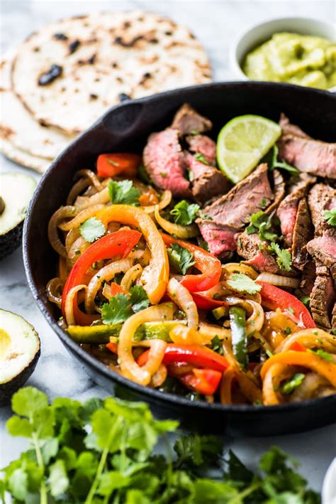 Easy Steak Fajitas Isabel Eats Mexican Inspired Recipes