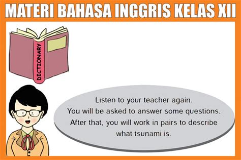 Materi Bahasa Inggris Kelas 12 Smak Kurikulum 2013 Lengkap Privat