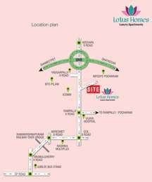 Modi Builders Modi Lotus Homes Map Nagaram Hyderabad Location Map