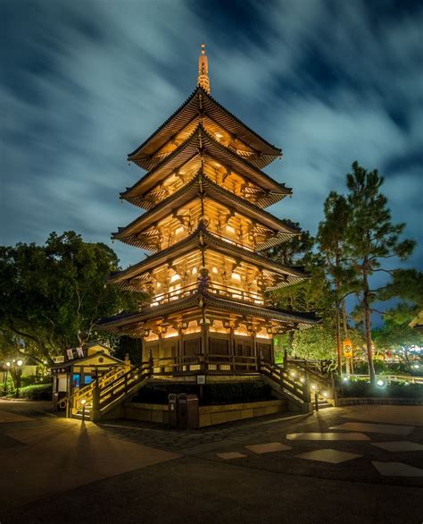 Japan Pagoda - A Towering Landmark in Epcot